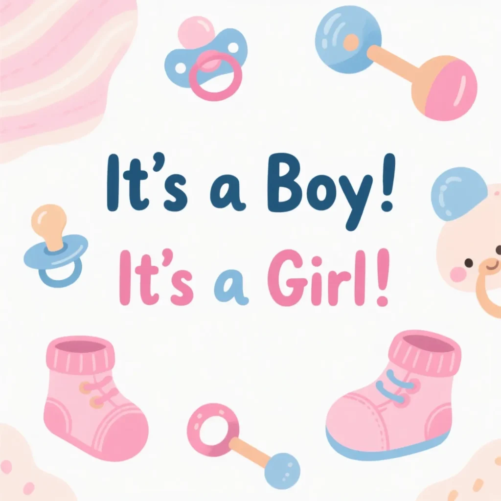 Baby Puns for Gender Reveals