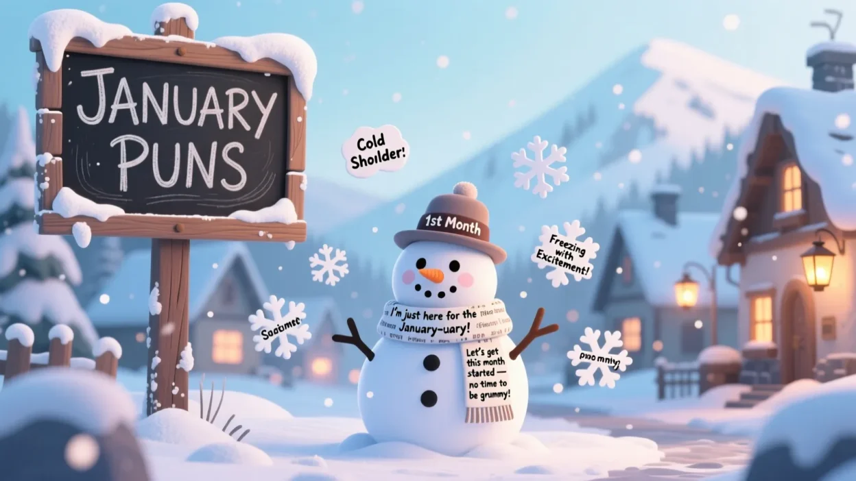 January Puns to Kickstart the Year with Laughter