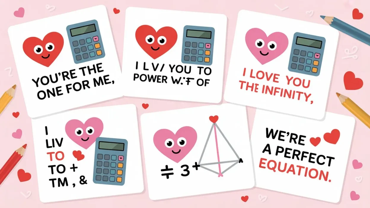 110+Math Valentines Puns for a Nerdy Romance For 2025