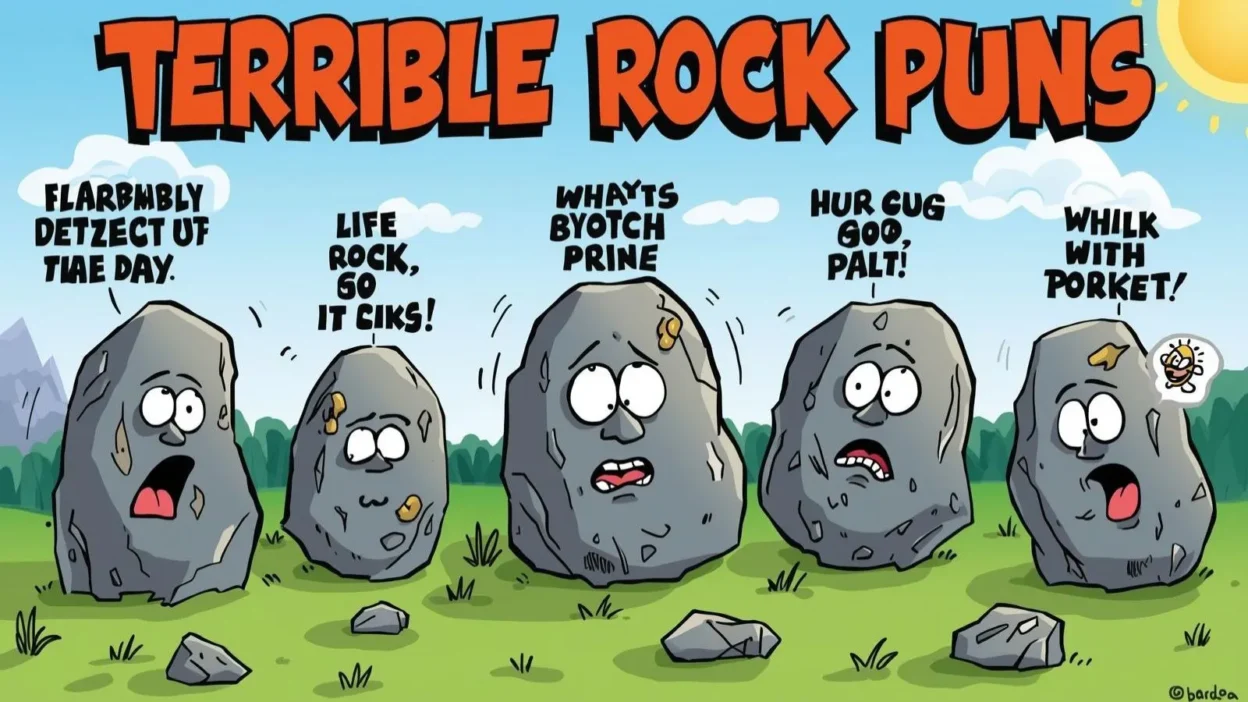 Terrible Rock Puns