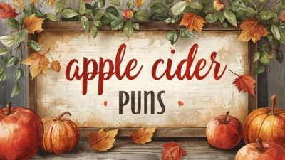 Apple cider puns